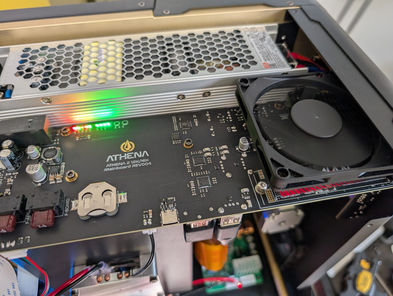 Fixing the Athena 2… with added custom fan