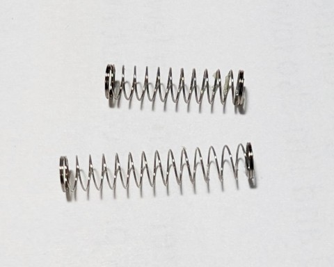 New (top) vs Original spring