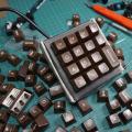 The cardboard keyboard case