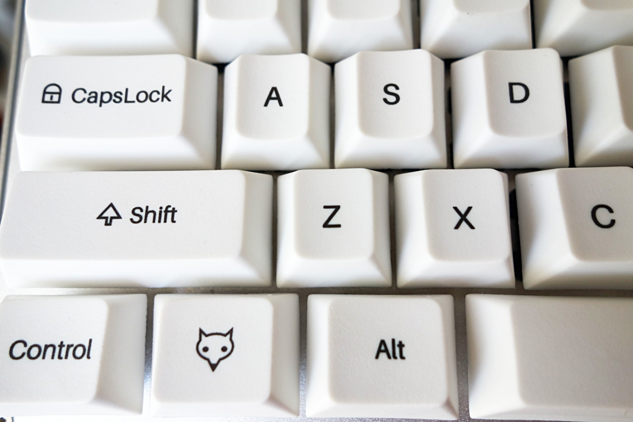 whitefox keycaps